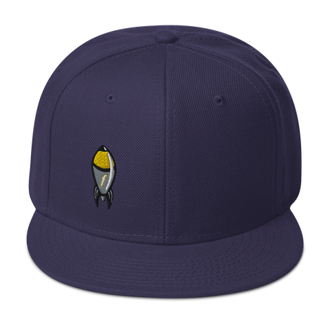 Cartoon goldfishkapartner Flatbill Snapback Hat